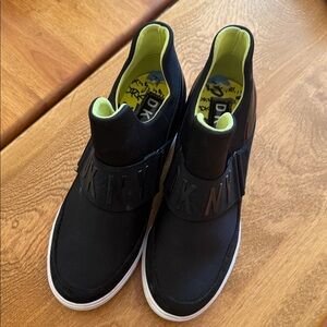 DKNY Black and White Men's Sneakers